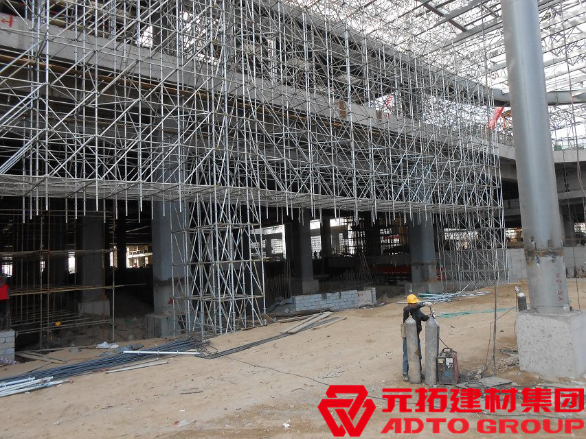 菊花盤(pán)式腳手架系統(tǒng)好不好用？安全嗎？