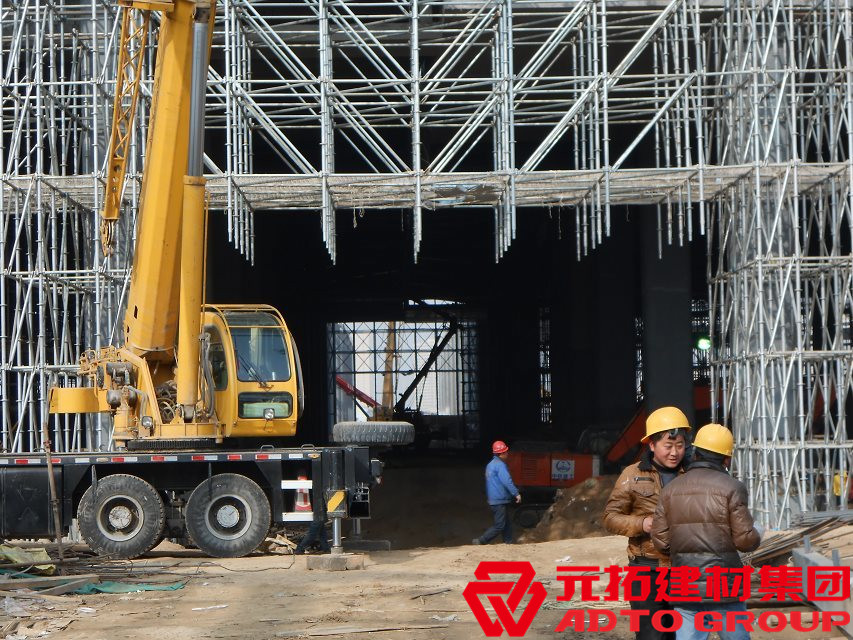 承插式鋼管腳手架尺寸有哪些？承插式鋼管腳手架可以最高多少米？